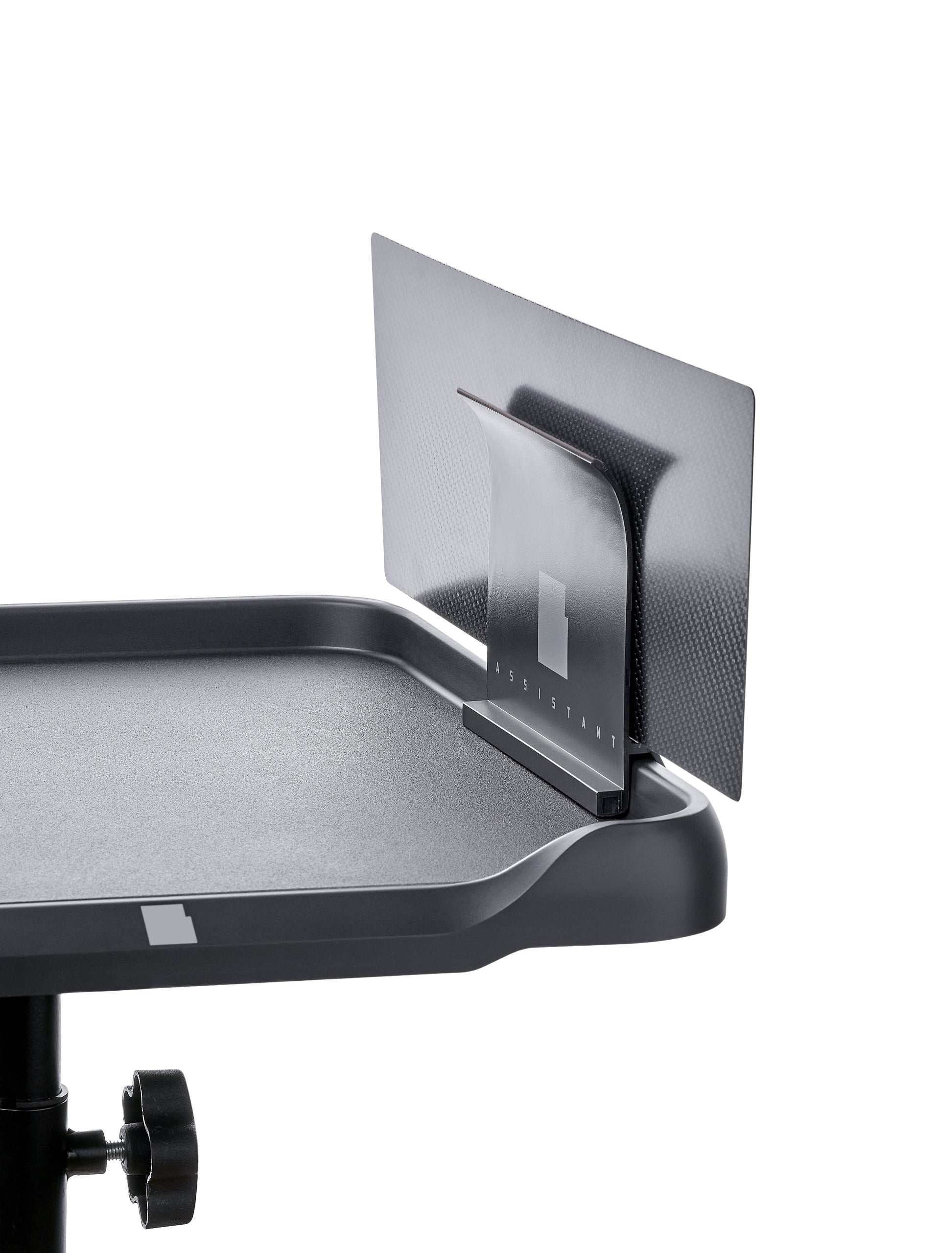 LASTOCHKA magnetic side assistant on LEVSHA color tray, holding the color board vertically for balayage and airtouch techniques, Set C.
